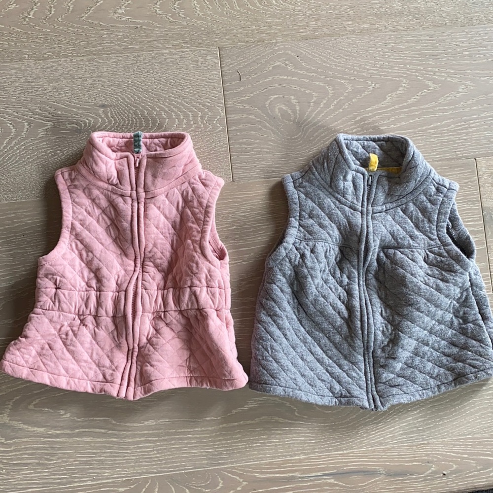 Baby girl vests